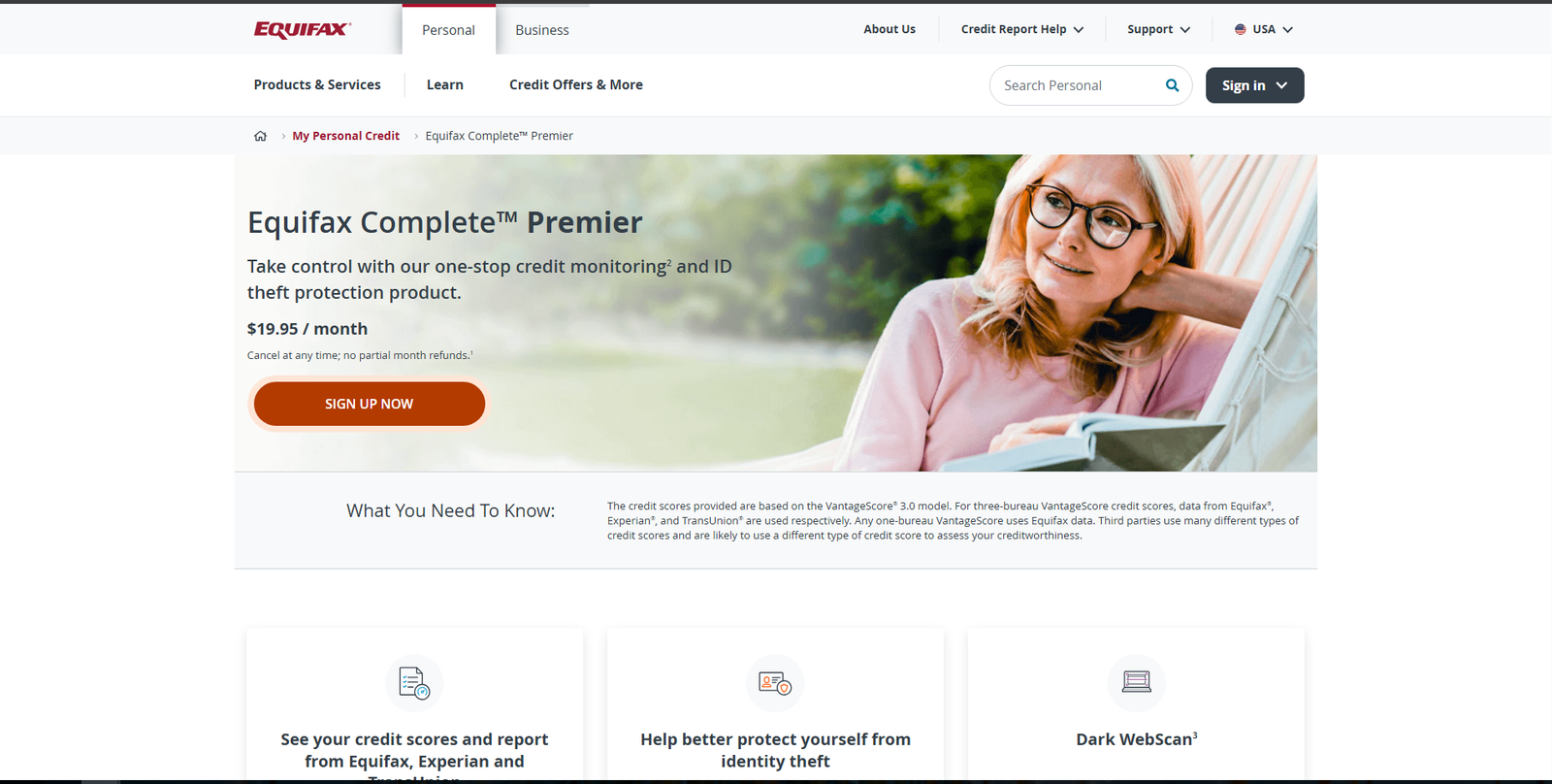 Equifax Complete Premier Review