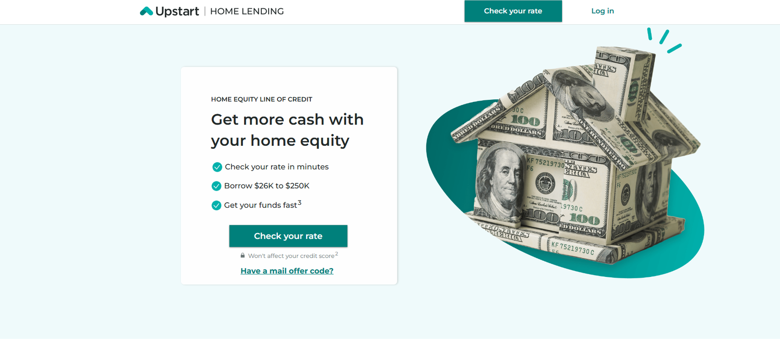 Upstart Home Lending HELOC